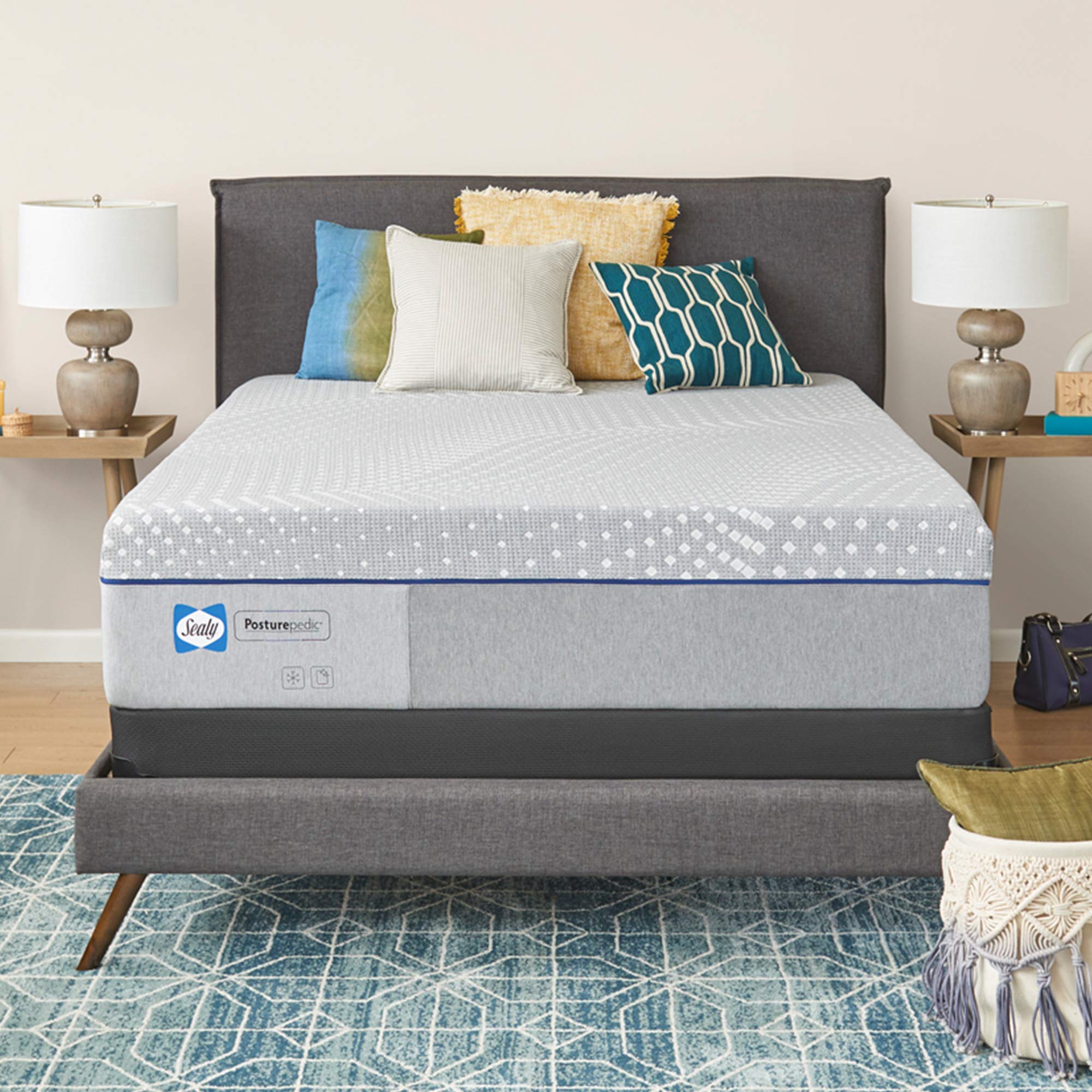 Sealy Posturepedic Memory Foam Mattress - California King Size, Plush Soft Feel for Ultimate Comfort | Perfect for Master Bedrooms & Guest Rooms