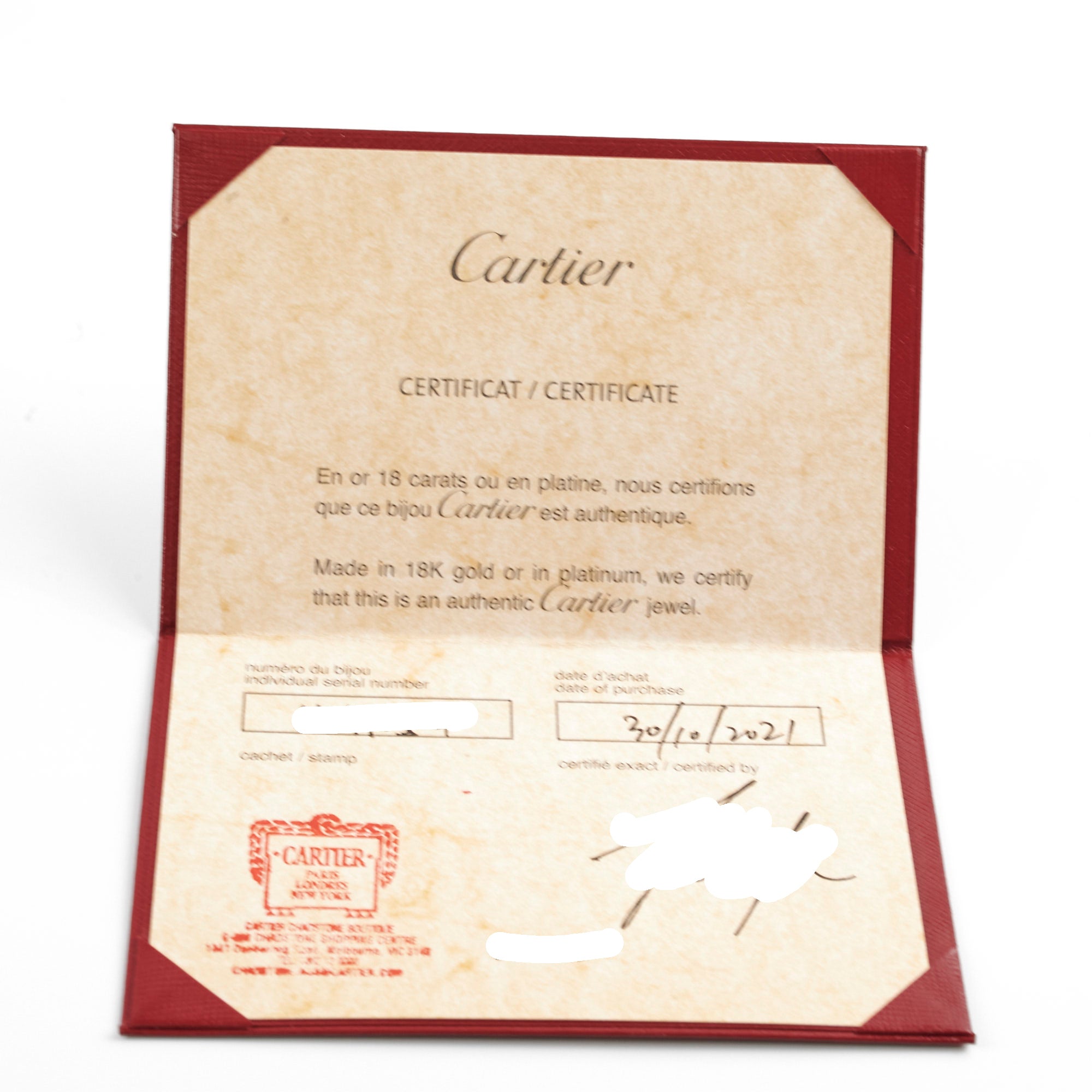 Cartier Love Bracelet 17 Size in 18K Yellow Gold - Luxury Jewelry for Women, Anniversary & Wedding Gift, 2021 Collection