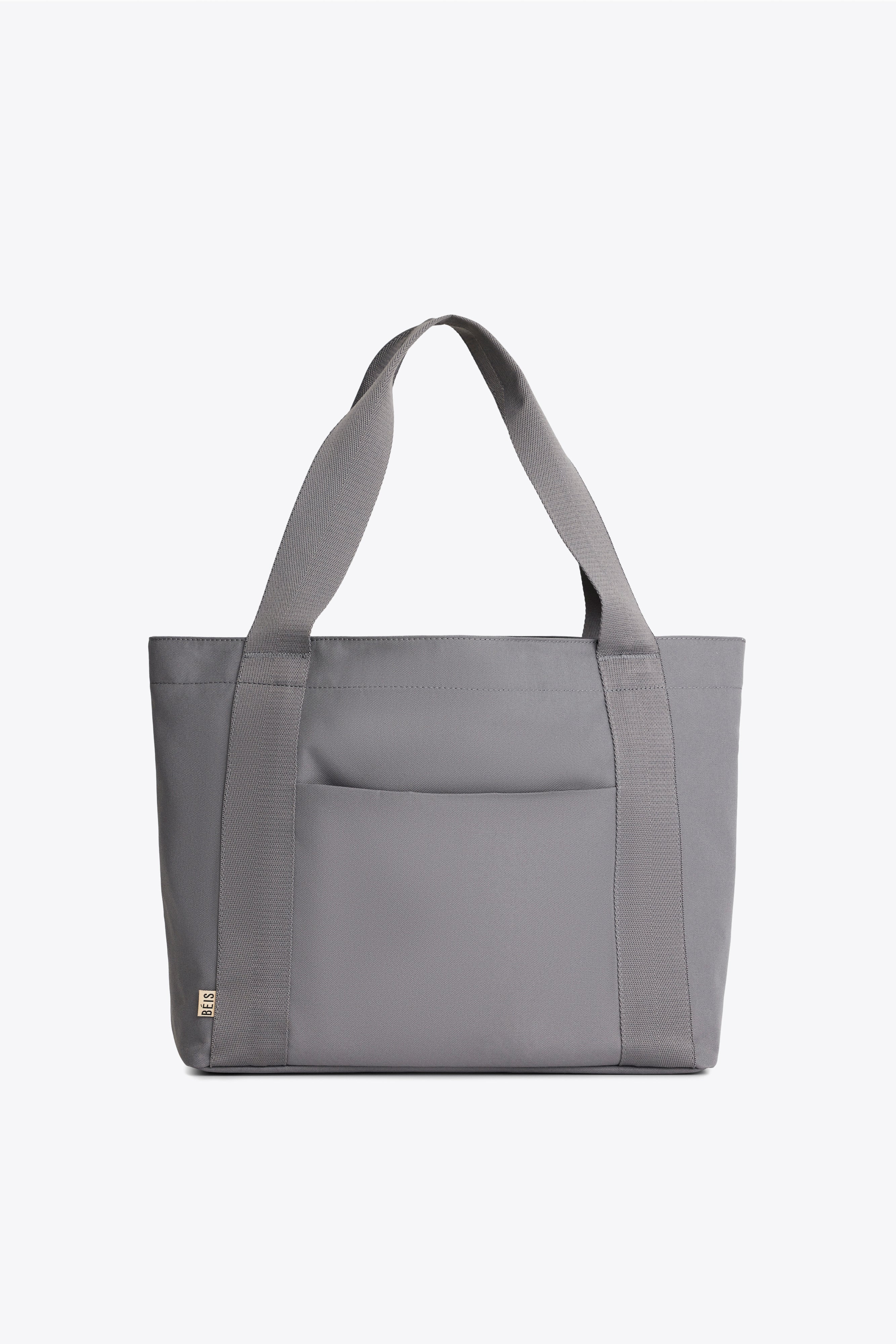 The BÉISics Tote Bag in Grey - Stylish & Spacious Work Tote for Women, Perfect for Office, Travel & Everyday Use
