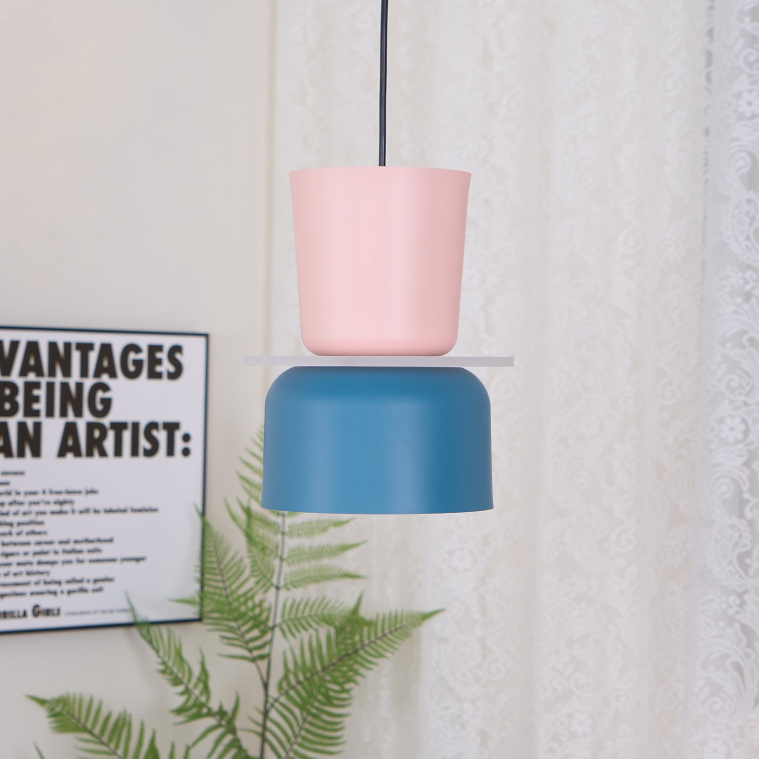 Etta Series Modern Pendant Light - Elegant Hanging Chandelier for Dining Room, Kitchen Island, Bedroom & Living Room Decor
