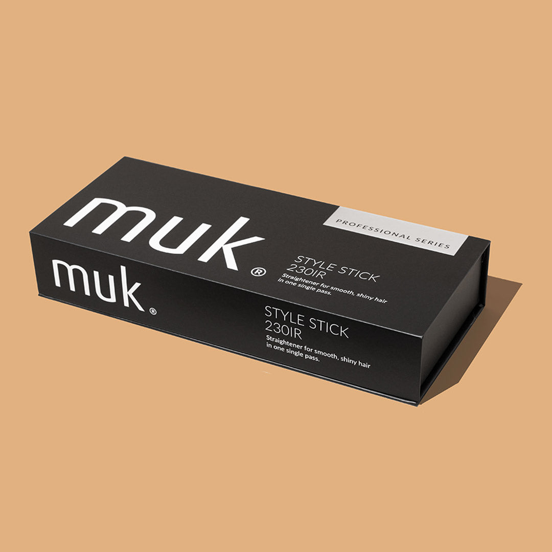 Professional Hair Styling Stick 230IR - Muk Salon Series for Smoothing & Straightening - Perfect for Home & Salon Use