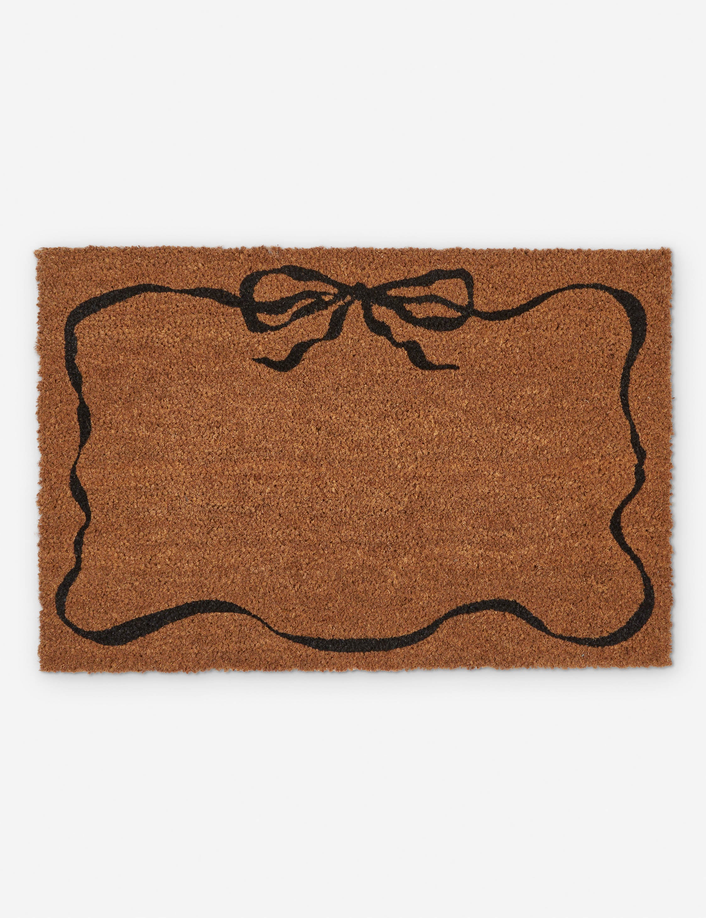 Bow Doormat - Non-Slip Welcome Mat for Front Door, Home & Office Entrance - Perfect for Indoor & Outdoor Use