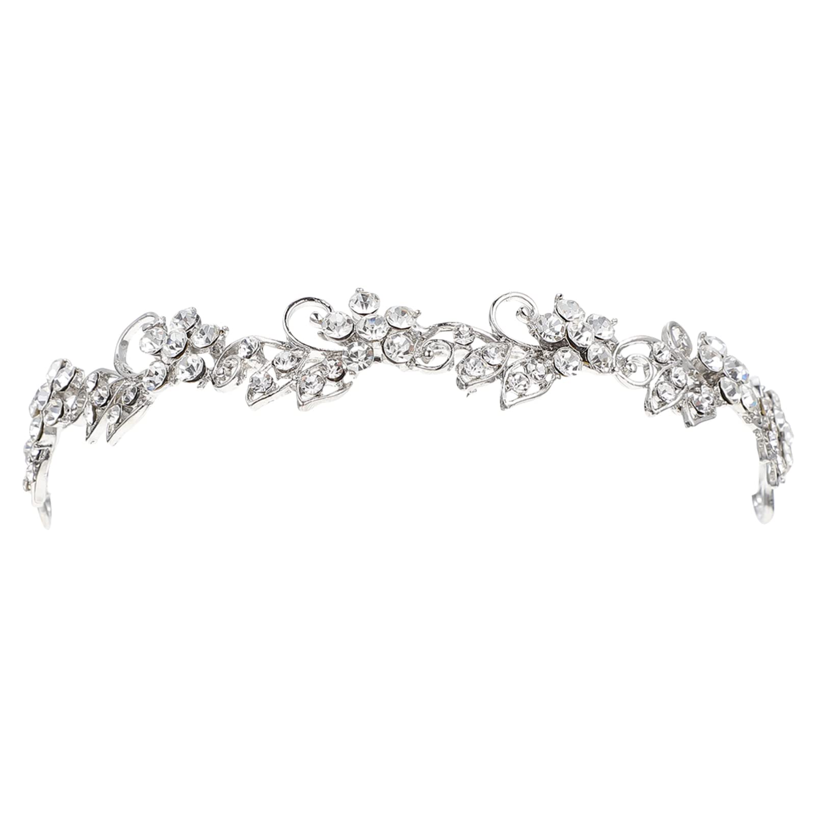 Sparkling Rhinestone Wedding Tiara Headband - Elegant Bridal Hair Crown for Bride, Princess, and Bridesmaids | Perfect for Weddings, Prom, Pageants, and Special Occasions