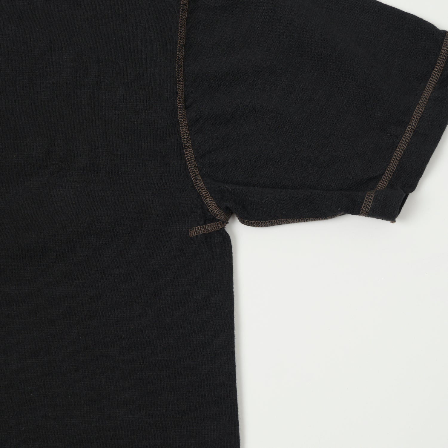 Buzz Rickson's Short Sleeve Henley T-Shirt for Men - Classic Black Cotton Tee - Casual Wear & Layering Essential