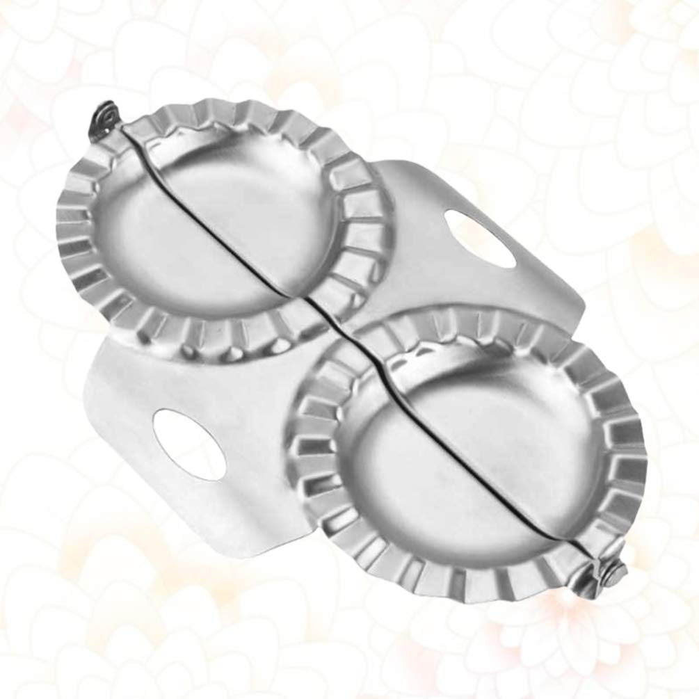 Premium Cabilock Dumpling Maker - Metal Dumpling & Empanada Press Tool for Homemade Dumplings, Ravioli & Pastry | Easy-to-Use Manual Dumpling Skin Cutter & Mould | Perfect for Asian Cooking, Italian Pasta & Latin American Cuisine | Ideal Home Kitchen Tool for Lazy Chefs