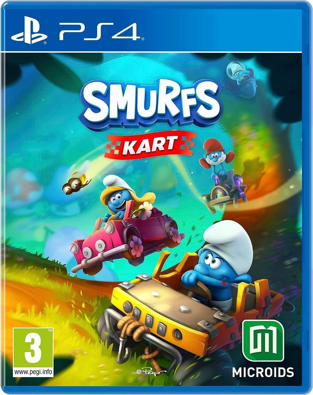 Smurfs Kart Racing Game for PS4 - Fun Family Multiplayer Adventure for Kids & Adults - Perfect for Parties & Game Nights