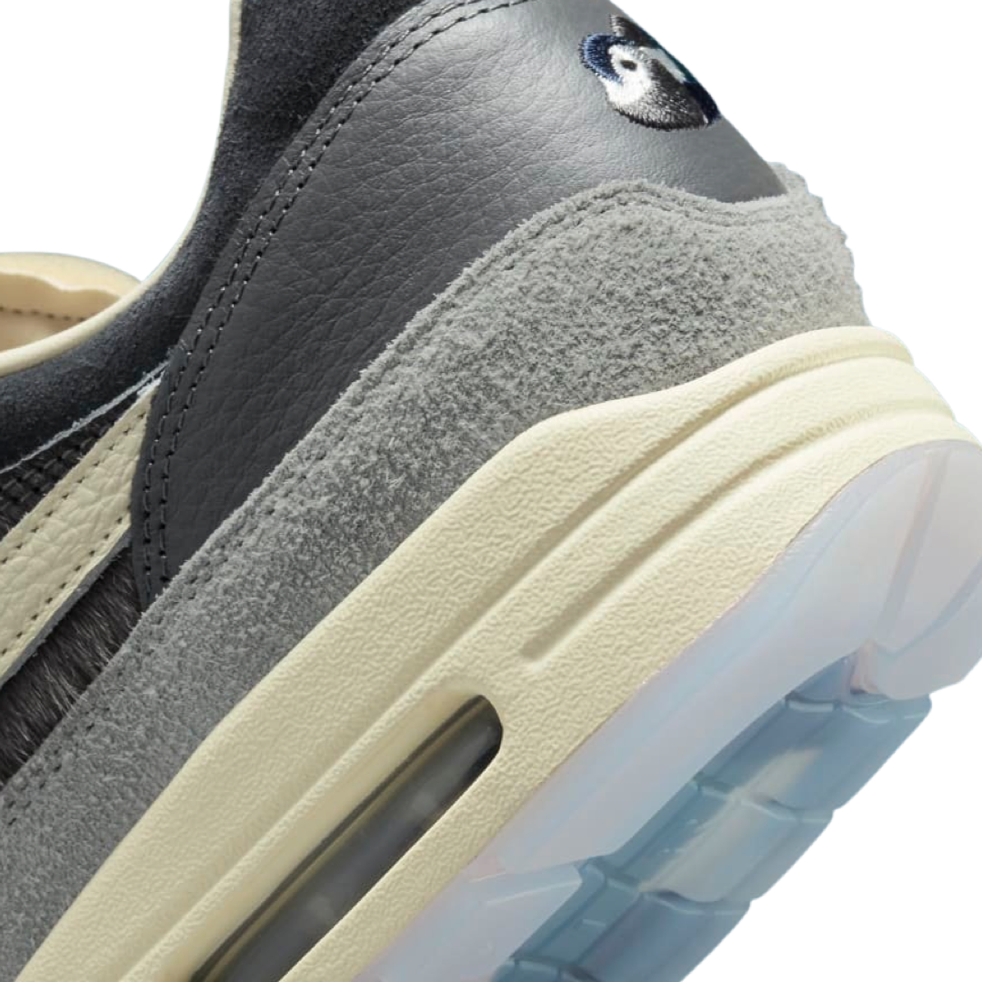 Nike Air Max 1 Kasina Won Ang Grey Sneakers - Men's Running Shoes for Casual Wear & Street Style Fashion
