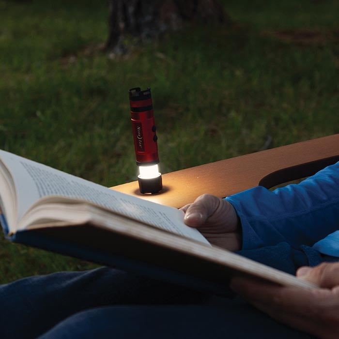 Nite Ize Radiant 3-in-1 LED Mini Flashlight - Compact, Bright, and Versatile for Camping, Hiking, and Emergency Use