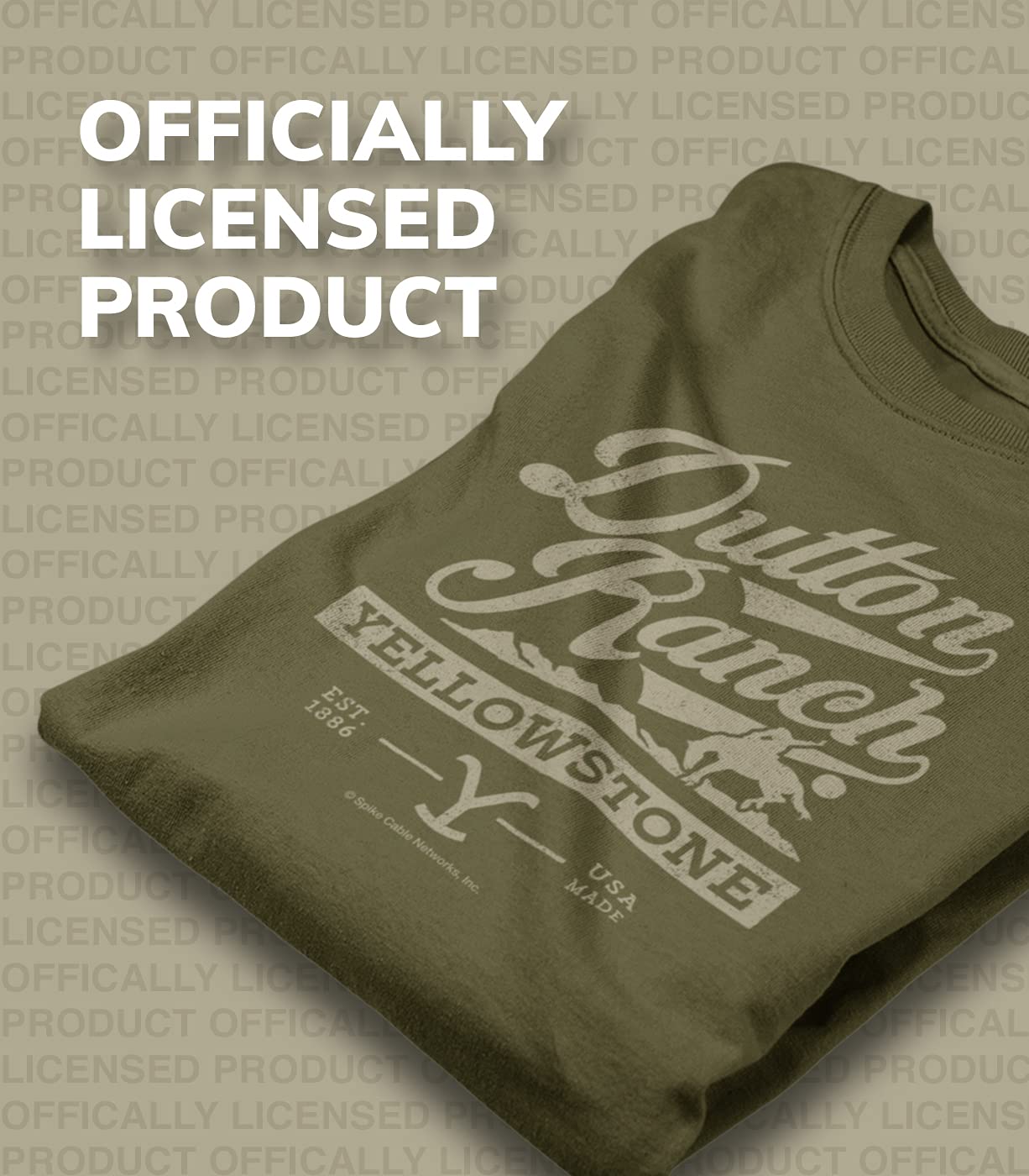 Yellowstone Dutton Logo Women's Graphic T-Shirt | Short Sleeve Cotton Tee for Women | Casual Wear & Yellowstone Fan Merchandise | Perfect for Outdoor Adventures & TV Show Theming