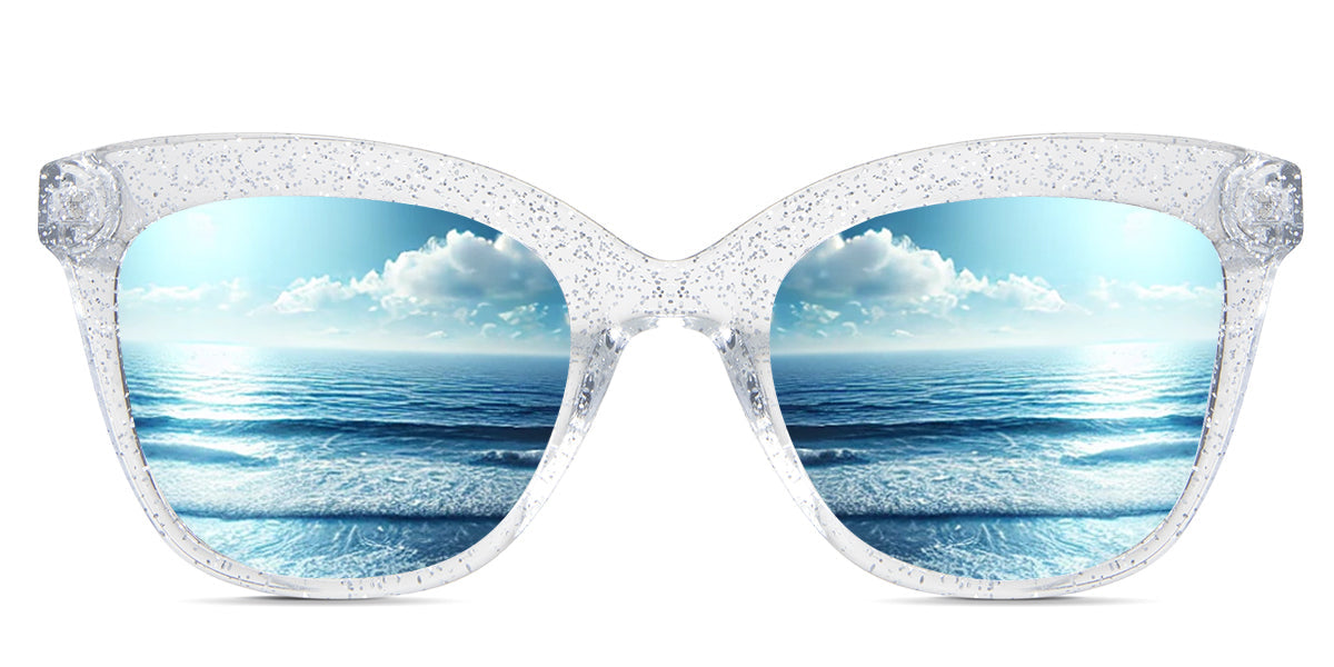 Elise Women's Prescription Polarized Sunglasses - UV Protection, Anti-Glare for Driving, Outdoor & Fashion Use