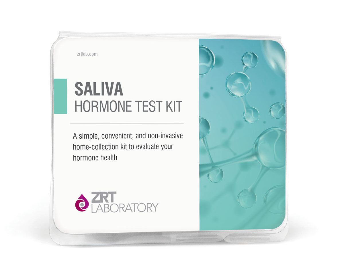 ZRT Cortisol Saliva Test Kit - At-Home Stress & Hormone Level Testing for Wellness & Health Monitoring (Perfect for Stress Management, Adrenal Fatigue & Sleep Quality Tracking)