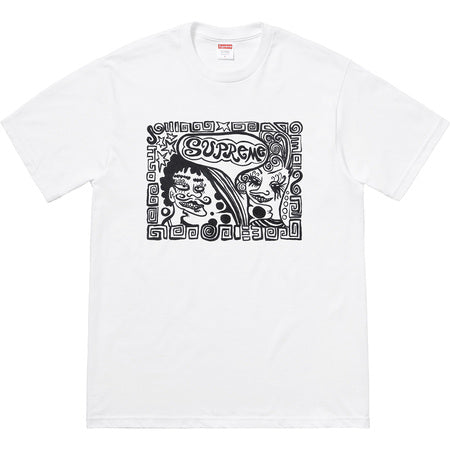Supreme Faces Graphic T-Shirt - Streetwear Fashion Tee for Men & Women - Casual Wear, Hip Hop Style, Urban Outfits