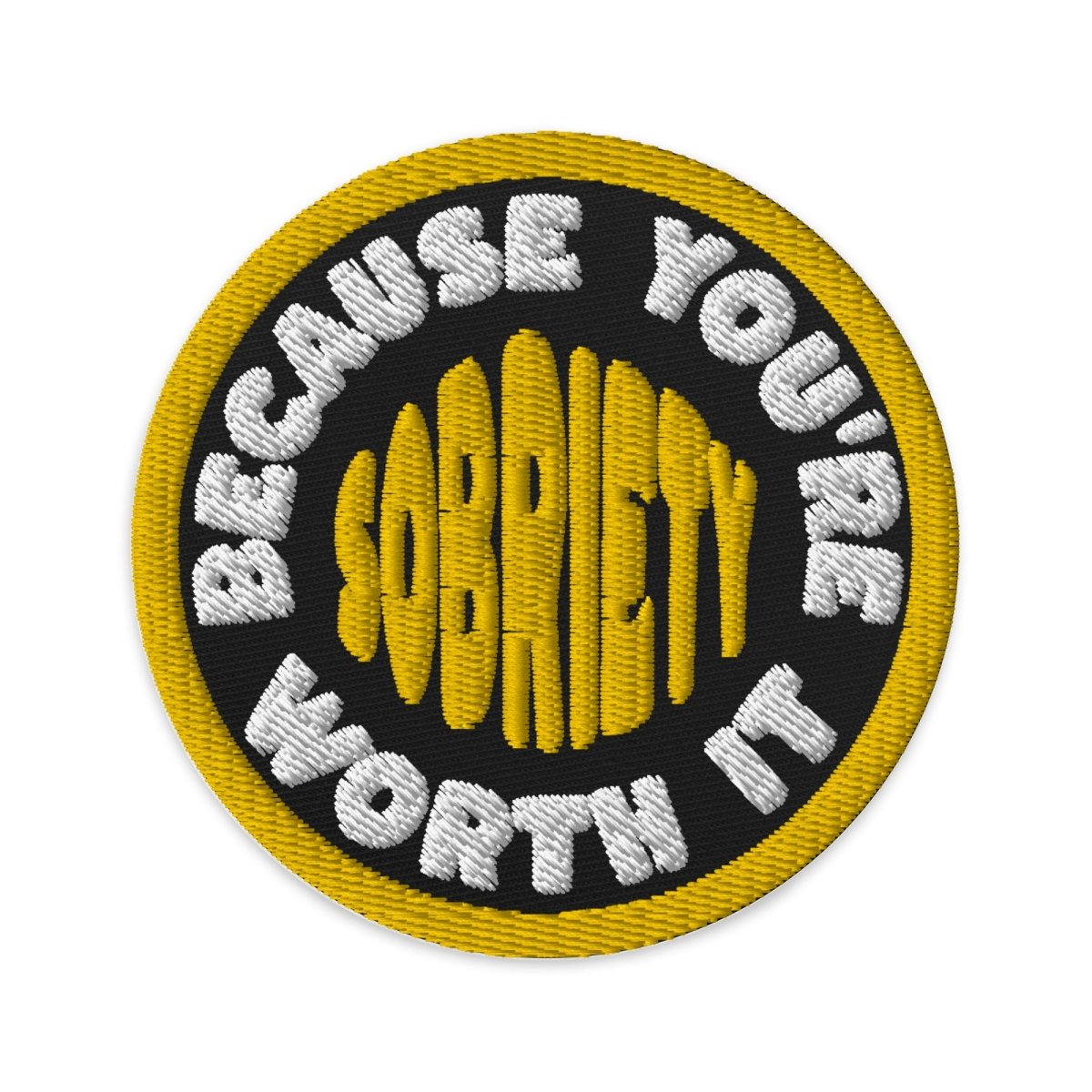 Worth the Journey Sobriety Patch - Natural Support for Alcohol Cravings & Addiction Recovery | Perfect for Daily Wear & Sober Living
