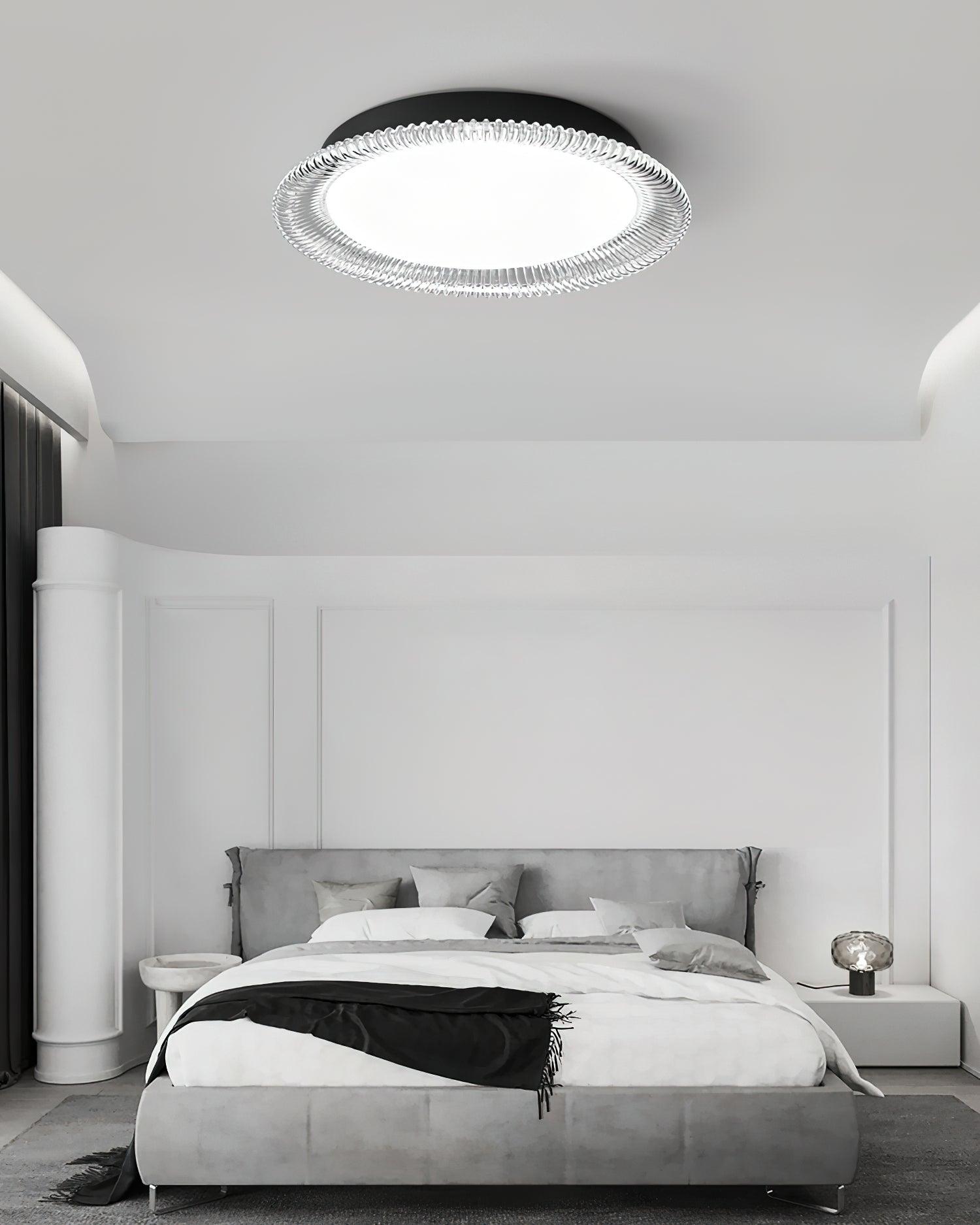 Modern Crystal Ceiling Light Fixture - Elegant Chandelier for Living Room, Bedroom, Dining Room - Perfect for Home Decor & Interior Lighting