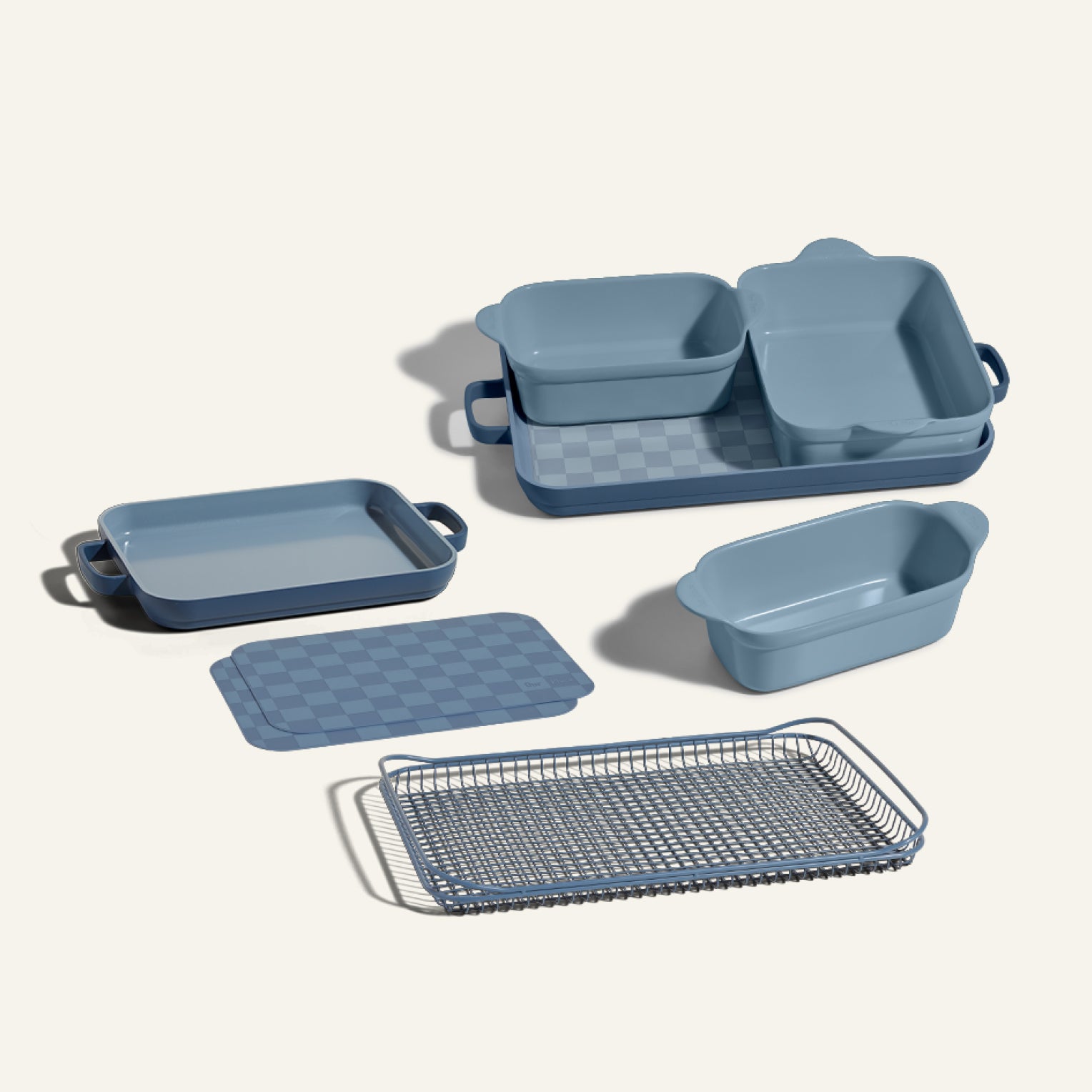 Premium Non-Stick Bakeware Set - 15-Piece Baking Essentials for Cakes, Cookies & Bread | Perfect for Home Bakers & Professional Chefs | Oven & Dishwasher Safe Baking Pans & Trays