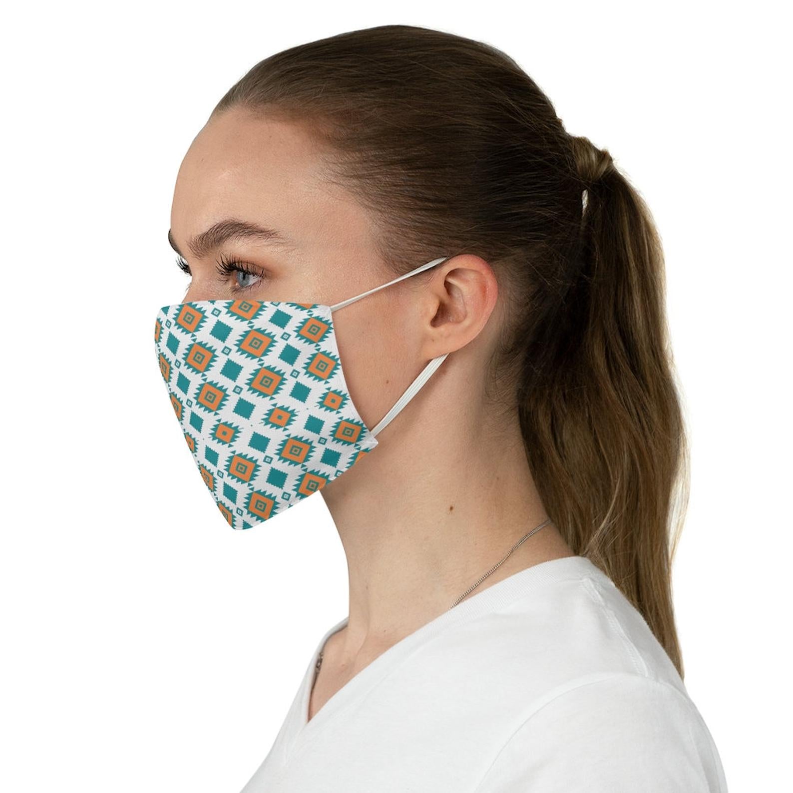 Aztec Southwestern Fabric Face Mask - Reusable & Washable - Perfect for Travel, Work, and Everyday Protection