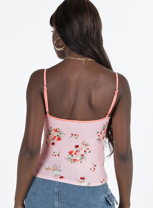 Blanchard Women's Casual Top in Pink & Yellow - Stylish & Comfortable for Everyday Wear, Work & Outings