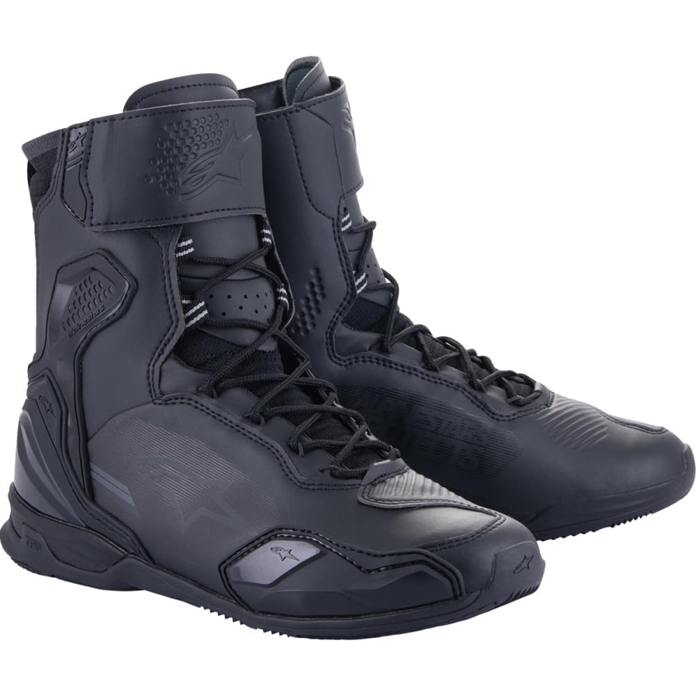 Alpinestars Superfaster Motorcycle Shoes - Men's Racing Boots for Sport Bikes & Street Riding - Durable & Comfortable for Long Distance Touring & Track Days