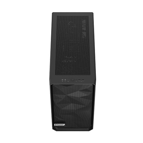 Meshify 2 Dark Tempered Glass E-ATX PC Case - Spacious Full Tower for High-End Gaming Rigs (Supports up to 285mm GPUs) - Premium Black Design for Ultimate Gaming Setup & Workstation Builds