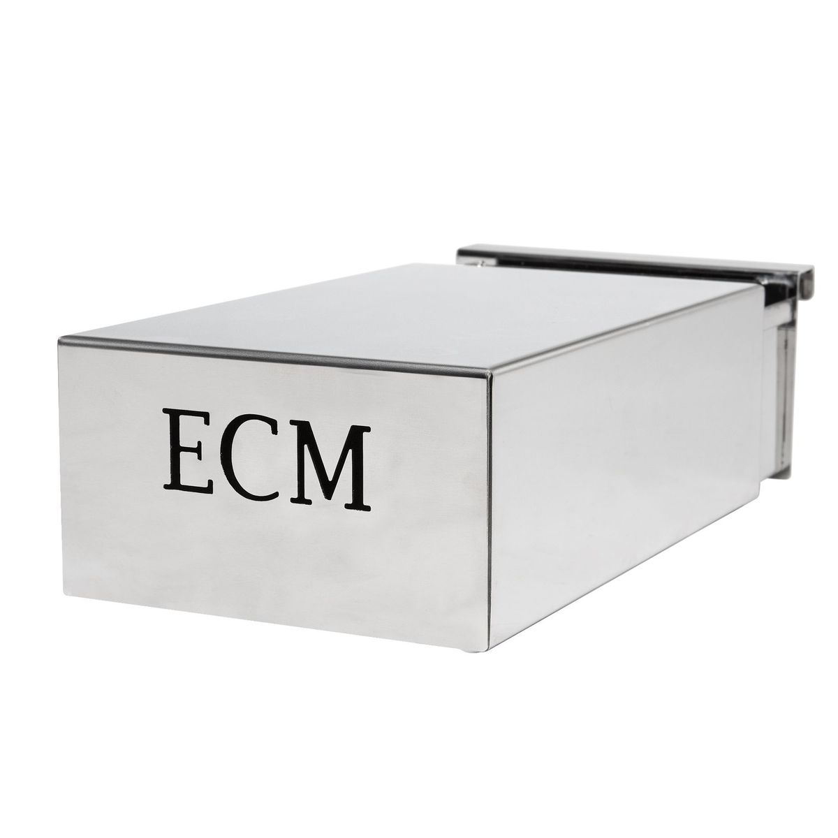 ECM Knock Box Drawer Slim - Compact Espresso Grounds Container for Coffee Bars & Home Kitchens | Easy Knock-Out Tray for Baristas & Coffee Lovers | Perfect for Espresso Machines & Coffee Stations