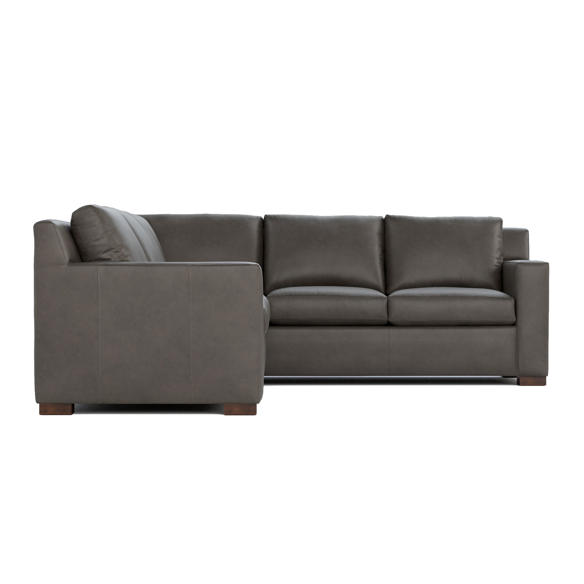 Keene Sectional Sofa - Modern L-Shaped Couch with Reversible Chaise, Soft Fabric Upholstery for Living Room, Family Room & Home Theater Comfort