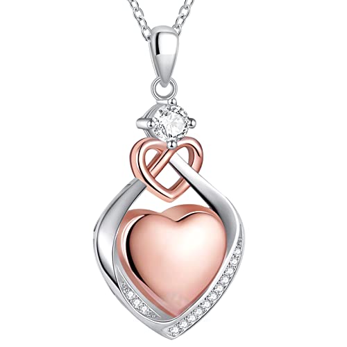 Rose gold-white