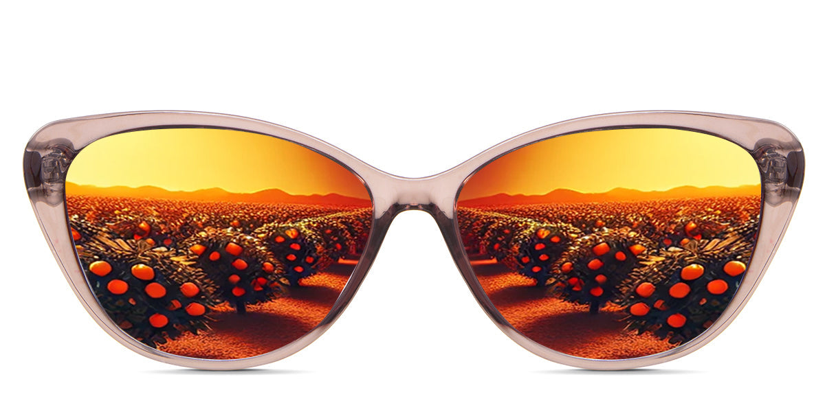 Amber Women's Prescription Sunglasses - UV Protection, Stylish & Comfortable for Driving, Outdoor Activities & Fashion