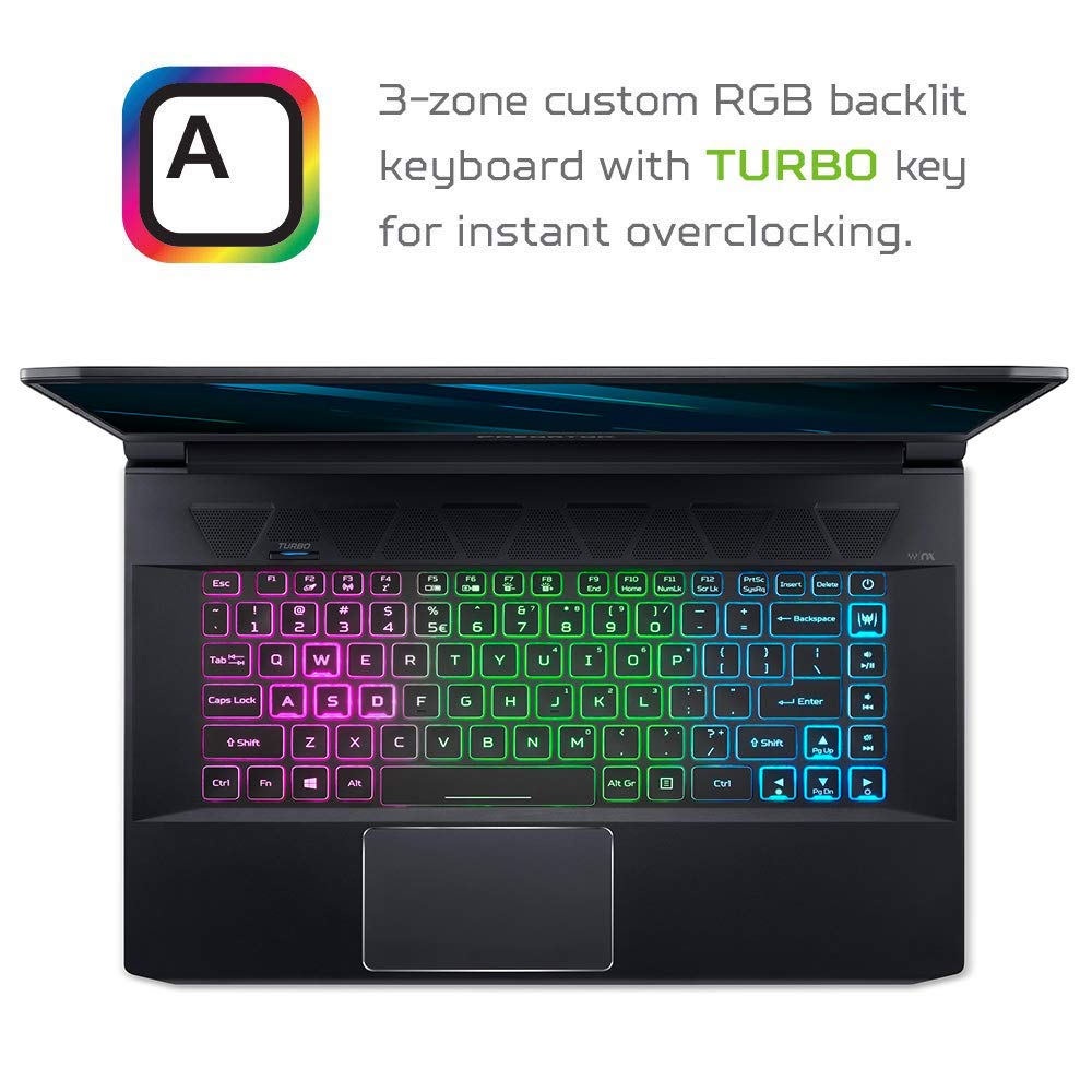 Acer Predator Triton 500 Thin & Light Gaming Laptop - Intel Core i7-9750H, NVIDIA GeForce RTX 2070 Max-Q, 15.6