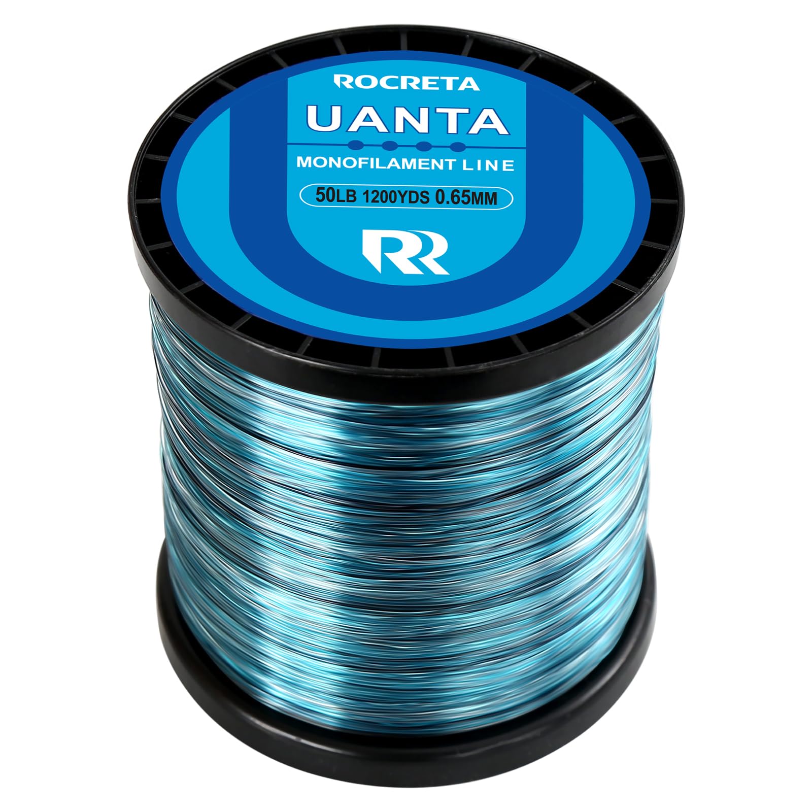 UANTA Monofilament Fishing Line - High Abrasion Resistant Saltwater Fishing Leader Line with Camo Design (2025 New) - Perfect for Offshore, Surf, and Pier Fishing