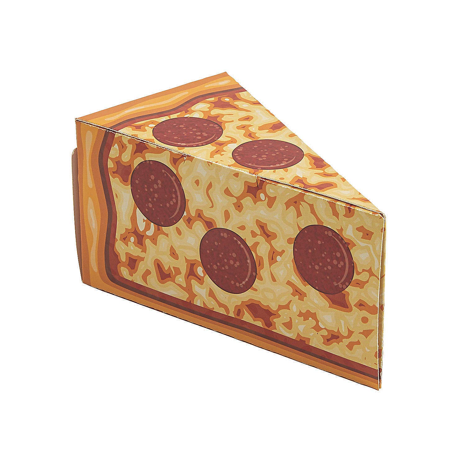 Fun Express Pizza Treat Boxes - 6-Piece Party Favor Box Set for Kids Birthday, Classroom Rewards & Pizza Themed Events - Perfect for Goodie Bags, Snack Storage & Party Decorations