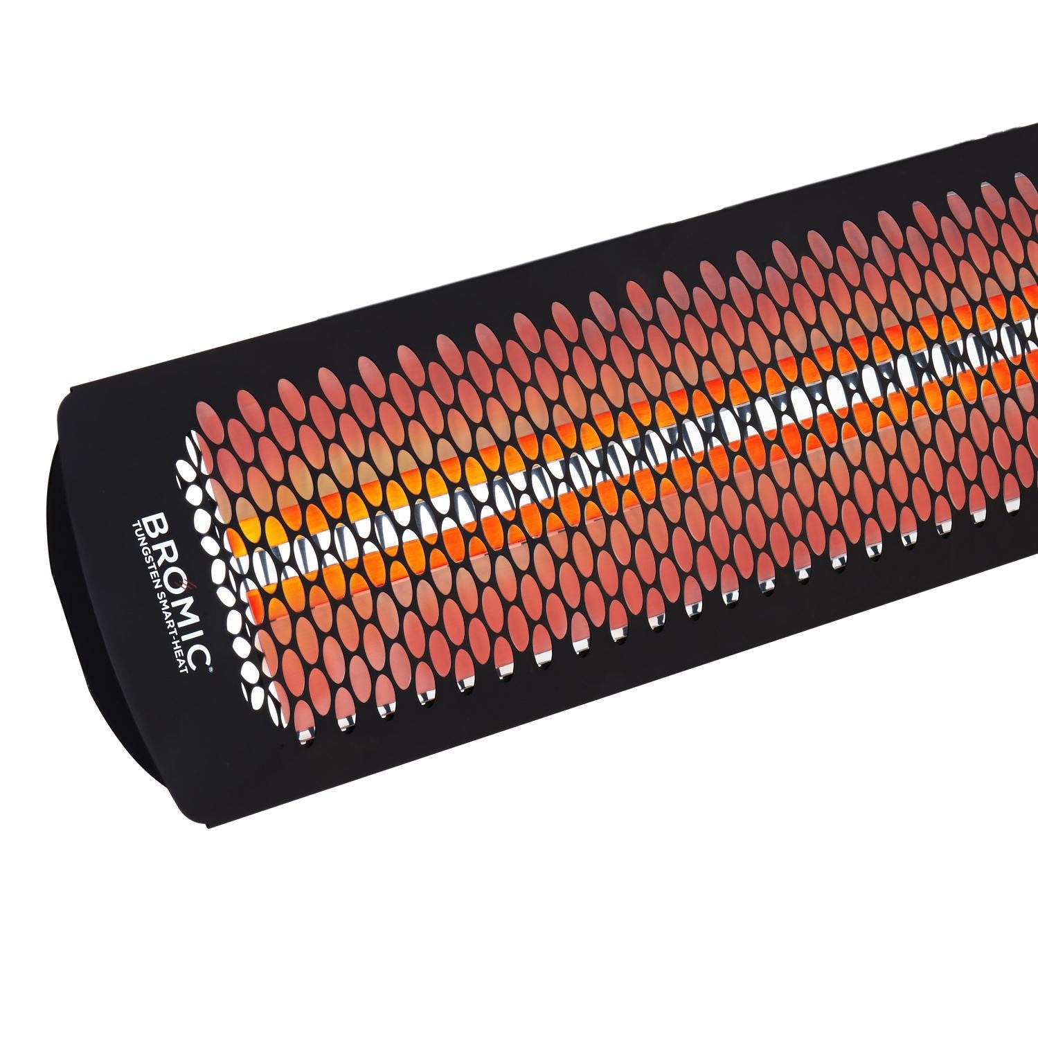 6000W Tungsten Electric Patio Heater 208V Black - Outdoor Heating Solution for Restaurants, Gardens, and Backyards