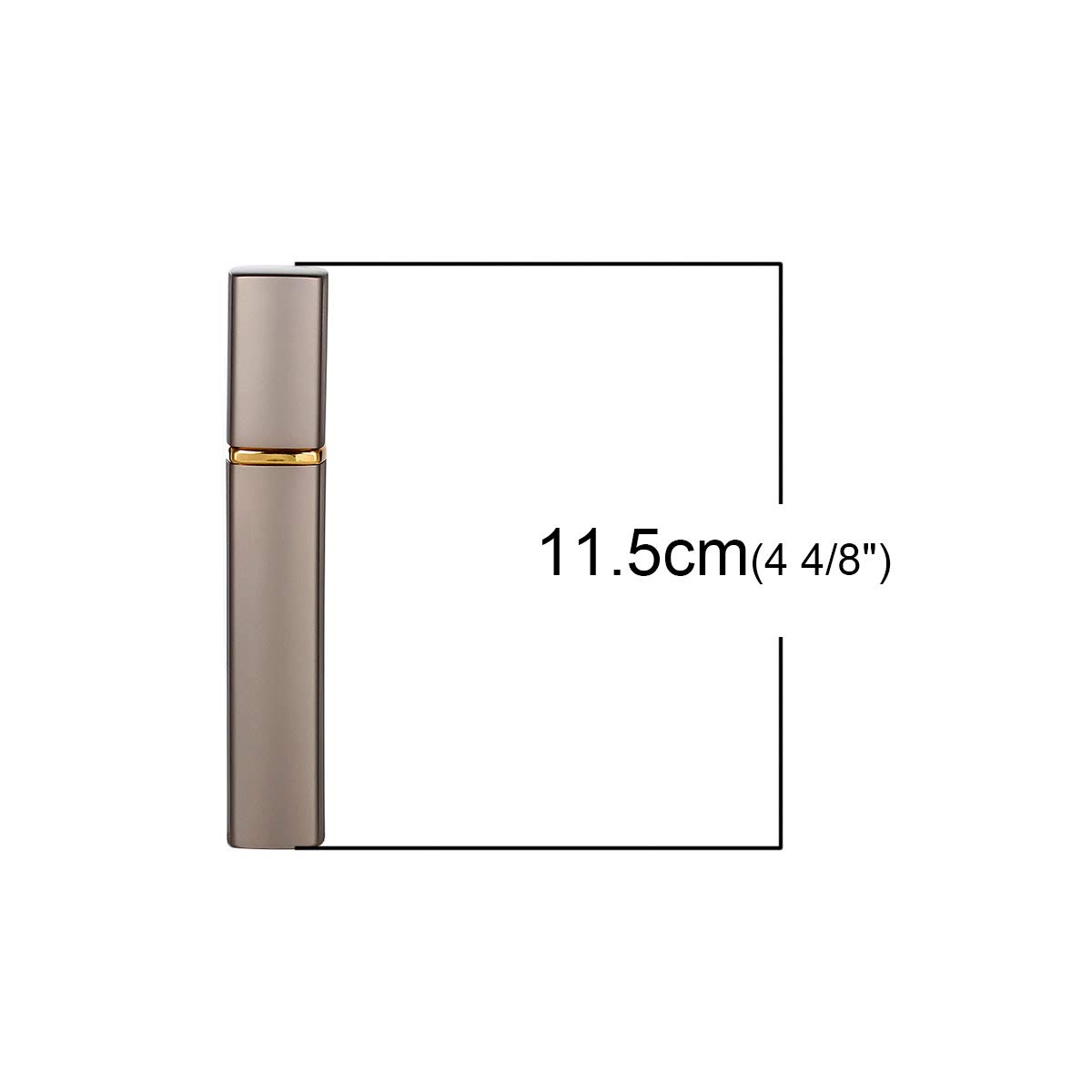 Premium Travel Perfume Atomizer Set - 12ml Refillable Aluminum & Glass Spray Bottles (2-Pack) | Portable Fragrance Container for Men & Women | Perfect for Air Travel, Gym, Office & On-the-Go Use