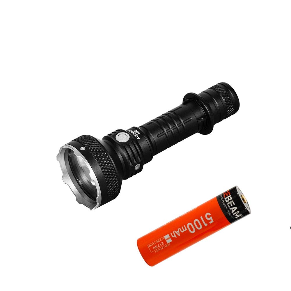 ACEBEAM L35 5000 Lumen Super Bright LED Flashlight - 480m Throw, XHP70 LED, 1