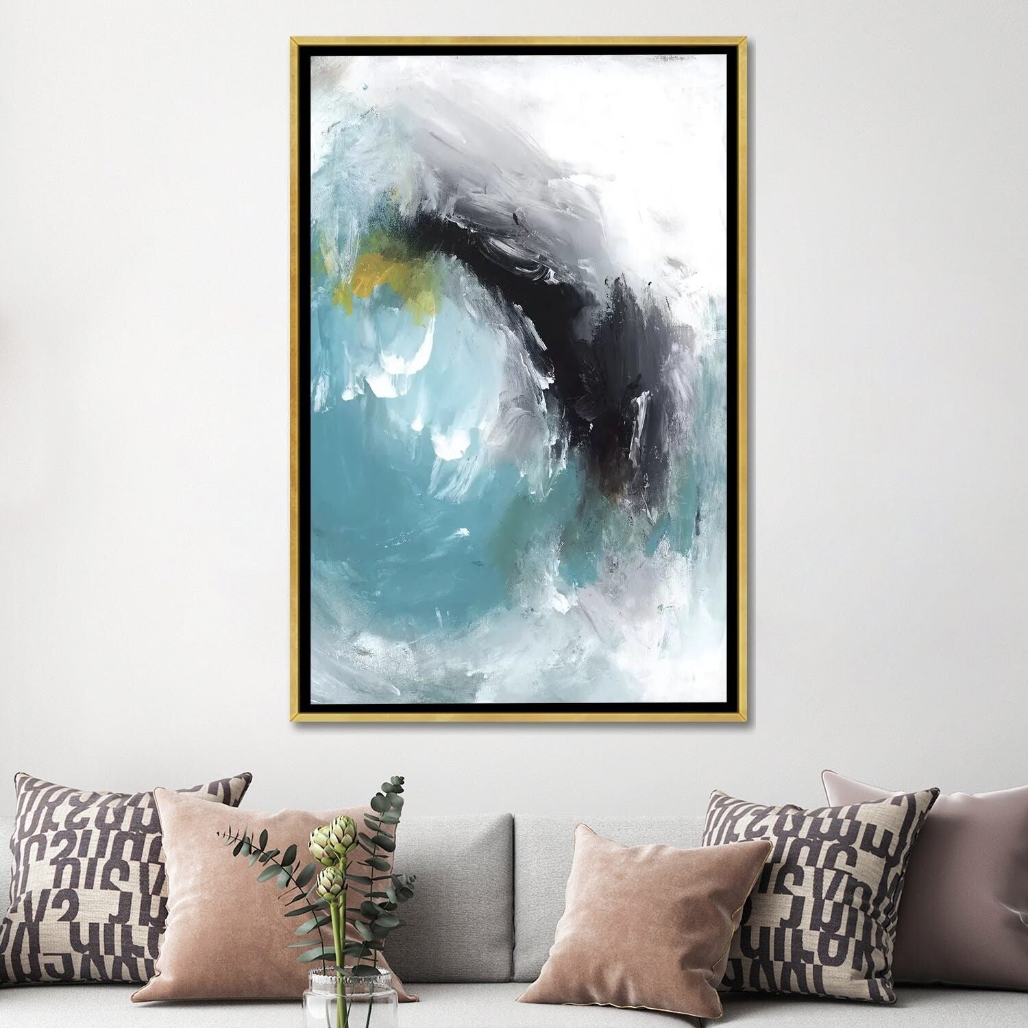 PI Studio Aquamarine I Framed Art Print - Elegant Wall Decor for Living Room, Bedroom & Office
