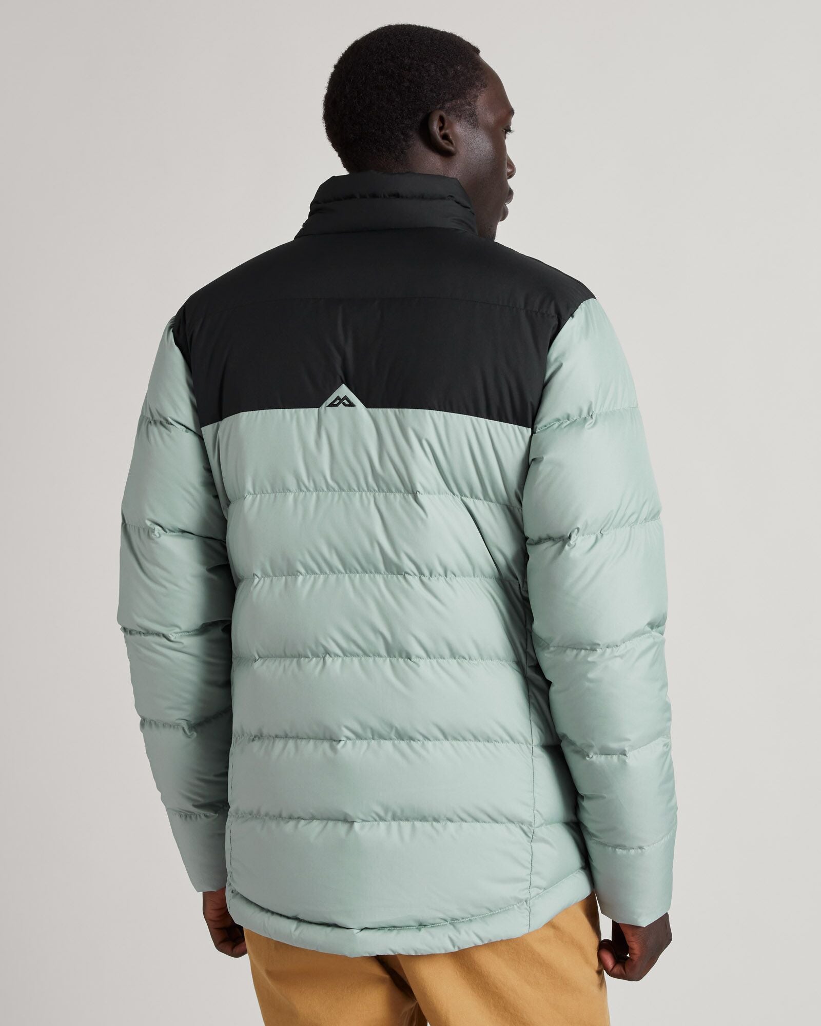 Men's Epiq Down Jacket - Gum Tree/Black Color - Lightweight Warm Winter Coat for Outdoor Activities & Daily Wear