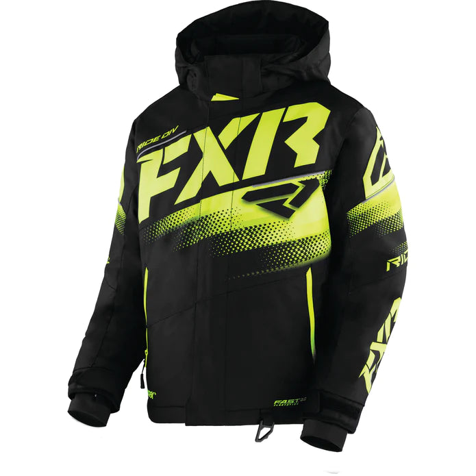 FXR Kids Boost Jacket - Lightweight & Waterproof Winter Jacket for Boys & Girls - Perfect for Skiing, Snowboarding & Outdoor Adventures