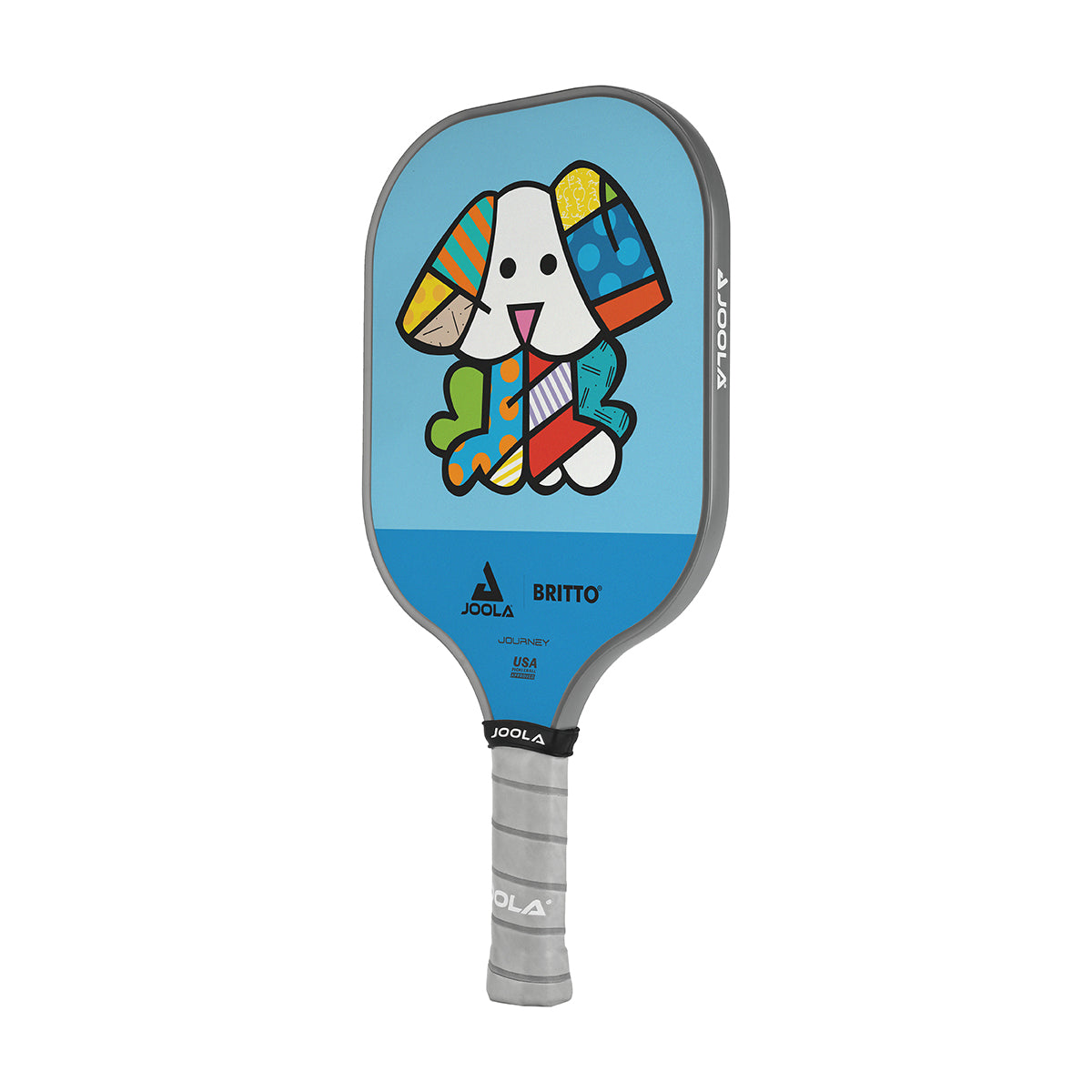 JOOLA BRITTO Pickleball Paddle - Premium Carbon Fiber Surface with Cushion Grip - USA Pickleball Approved - Perfect for Indoor & Outdoor Games, Tournaments & Recreational Play