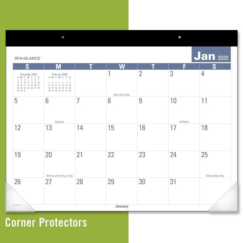 AT-A-GLANCE 2020 Desk Calendar - 21.75