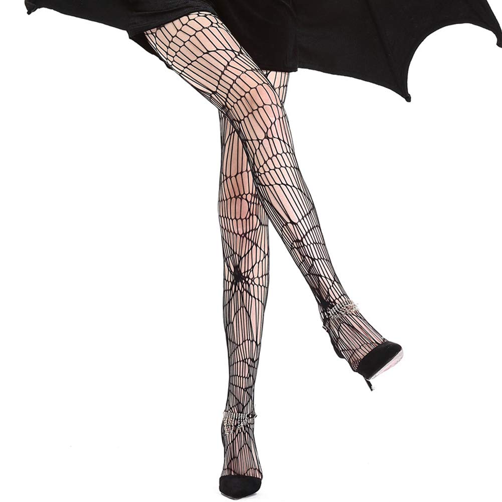 Sexy Fishnet Stockings for Women - Opaque Stretchy Pantyhose, Halloween & Cosplay Costume Accessories - Perfect for Parties, Dance Performances & Role-Playing