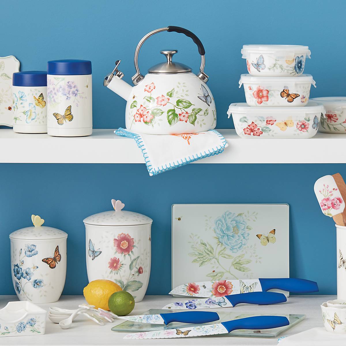 Butterfly Meadow Large Decorative Storage Container - Perfect for Home Organization, Bathroom, and Bedroom Storage