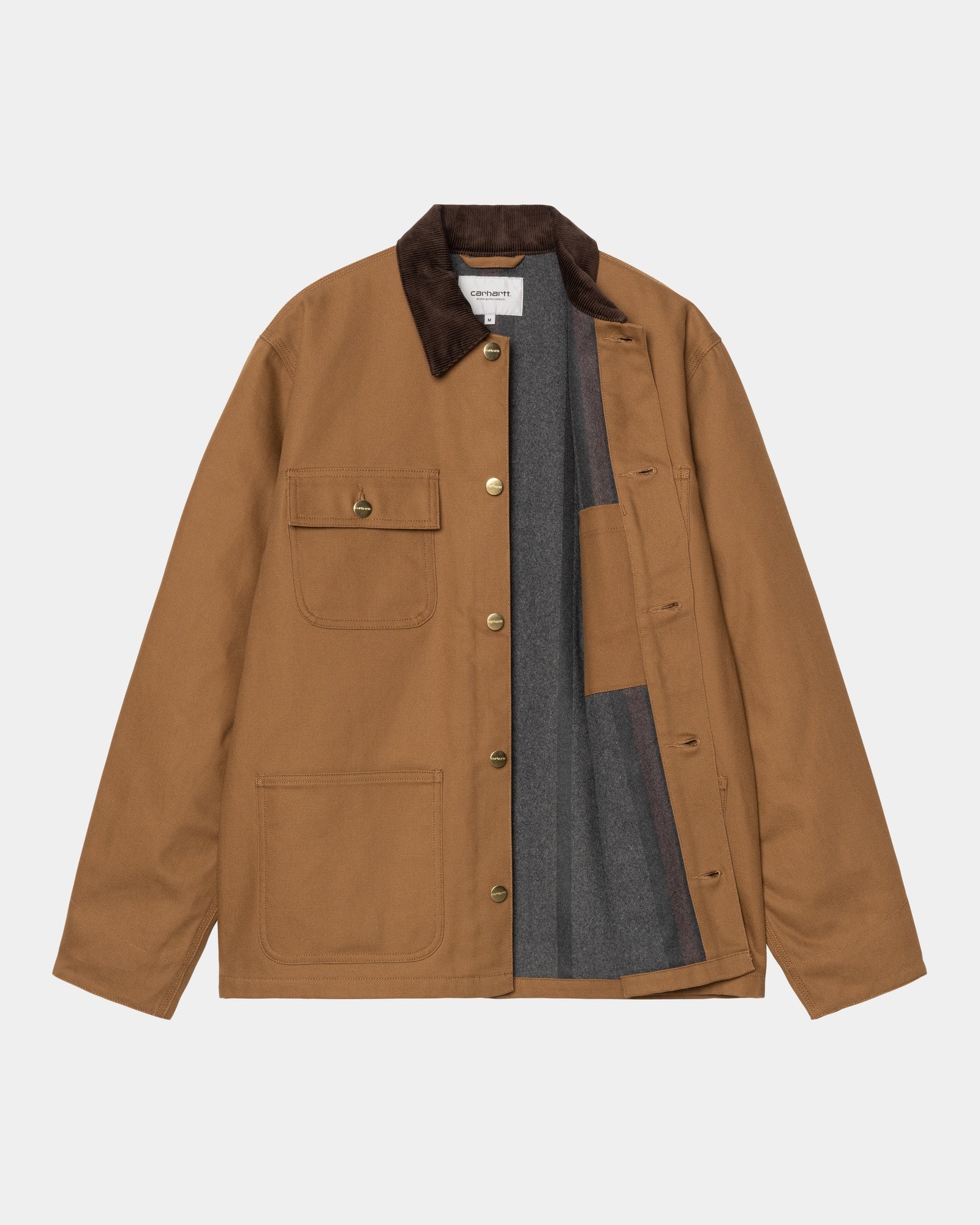 Michigan Chore Coat - Winter Work Jacket in Hamilton Brown/Tobacco Rigid | Durable Workwear for Outdoor Labor & Cold Weather