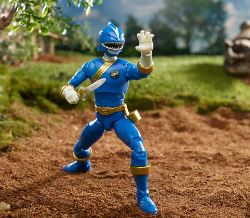 Power Rangers Wild Force Lightning Collection Blue Ranger Action Figure - Collectible Toy for Kids & Fans - Perfect for Display, Play, and Cosplay