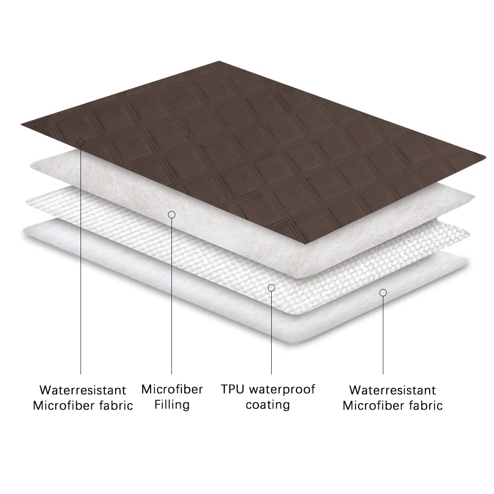Waterproof Dog Bed Cover - Non-Slip Pet Blanket Protector for Furniture, Couch & Sofa - Perfect for Indoor Use, Travel & Pet Hair Protection