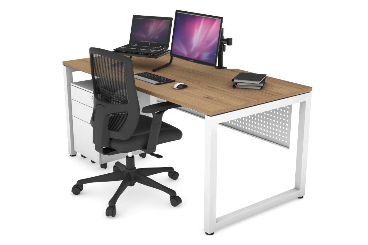 Quadro Loop Legs Office Desk - 63
