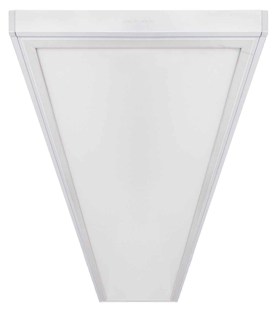 40W Ultra Bright LED Panel Light 1200x300mm Surface Mount, 6500K Daylight White, Energy Saving Office Lighting for Commercial & Home Use