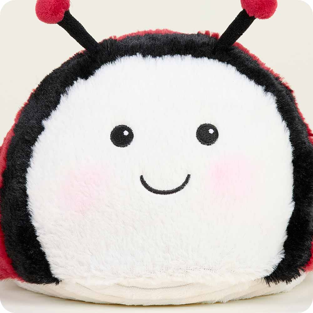 Ladybug Warmies Plush Stuffed Animal - Microwaveable Heating Pad for Kids & Adults - Perfect for Stress Relief, Anxiety, and Cold Weather Comfort - Ideal for Gifts, Bedtime, and Relaxation