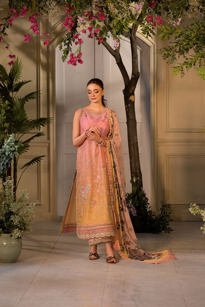 Sobia Nazir Premium Stitched Lawn Suit - Elegant Pakistani Designer Dress for Women | Perfect for Weddings, Parties & Special Occasions