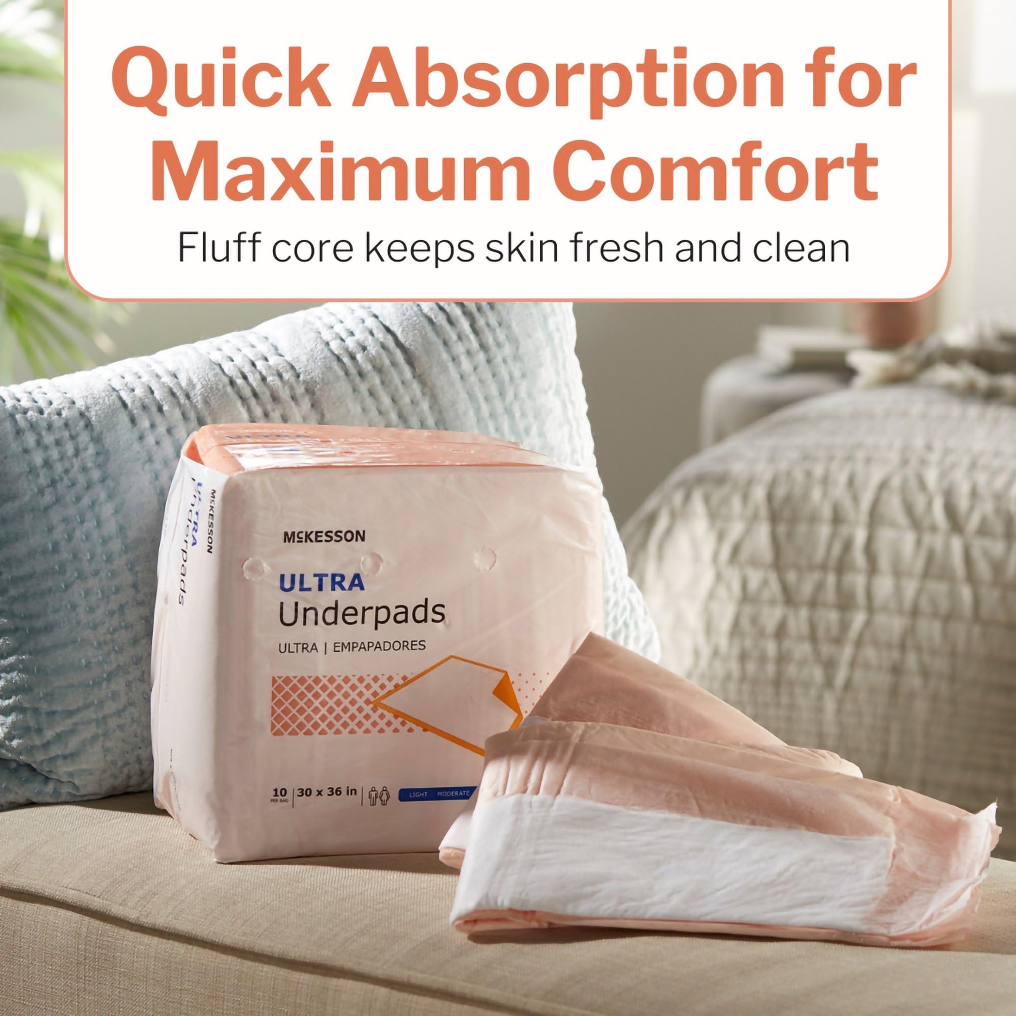 McKesson Disposable Underpads 30