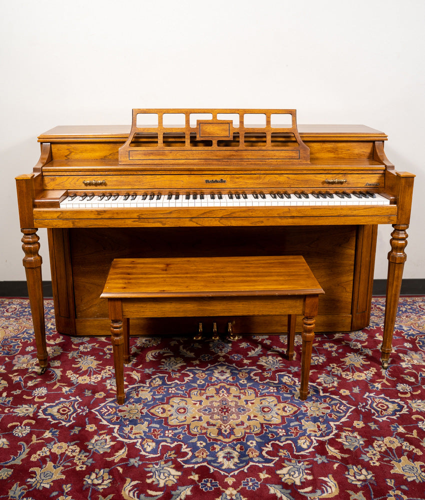 Baldwin 3034 Upright Piano - Premium Satin Walnut Finish | Perfect for Home, Studio & Music Classroom