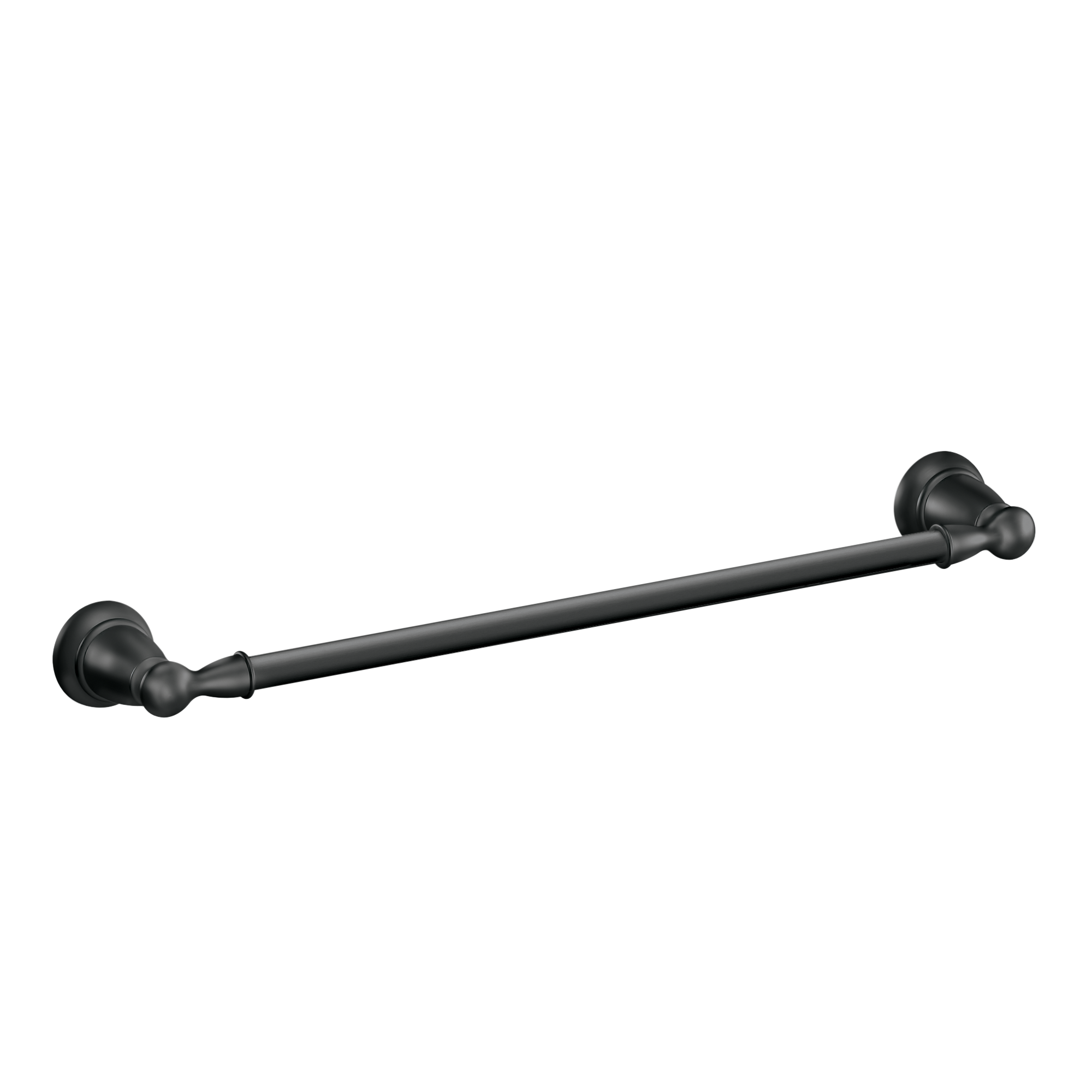 Banbury Chrome 24-Inch Towel Bar - Premium Bathroom Towel Rack for Modern Homes, Hotels & Spas - Durable & Stylish Bath Accessory